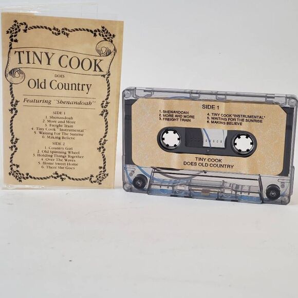 TINY COOK - DOES OLD COUNTRY [Cassette Tape] - Picture 1 of 2